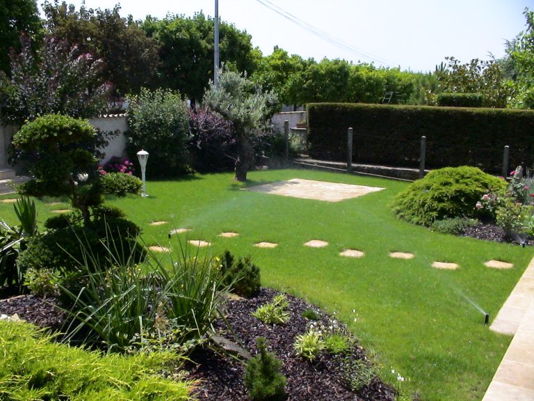arrosage automatiaque pelouse creation verte jardin